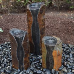 HBM3PSL Tranquil Décor Modern Basalt Complete Fountain Kit