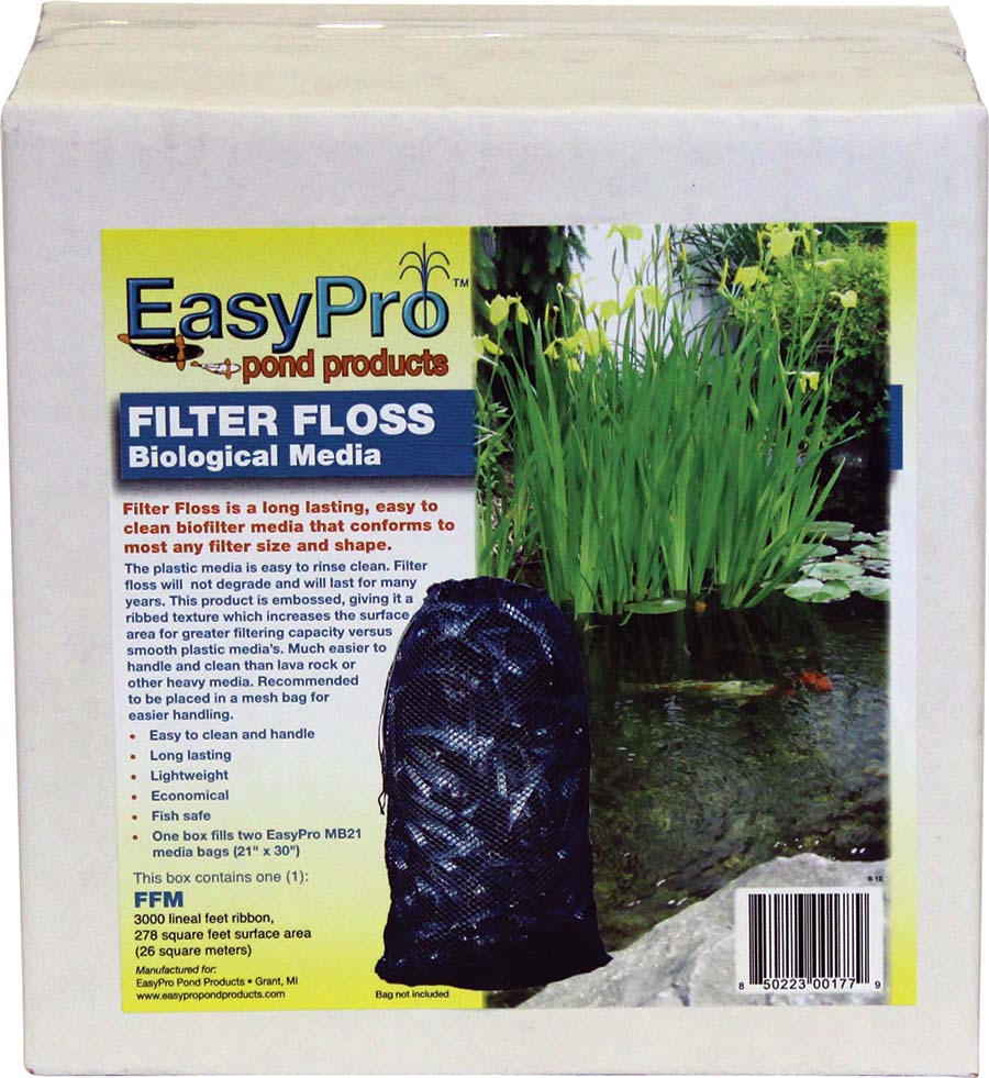 FFM 3000' Roll Filter Floss Bio-Media - Stoney Creek Fisheries & Equipment