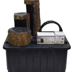 HBK3KSL Tranquil Décor Keyed Spillway Basalt Complete Fountain Kit