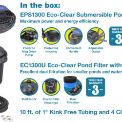 ECK13U Eco-Clear Complete Pond Filtration System