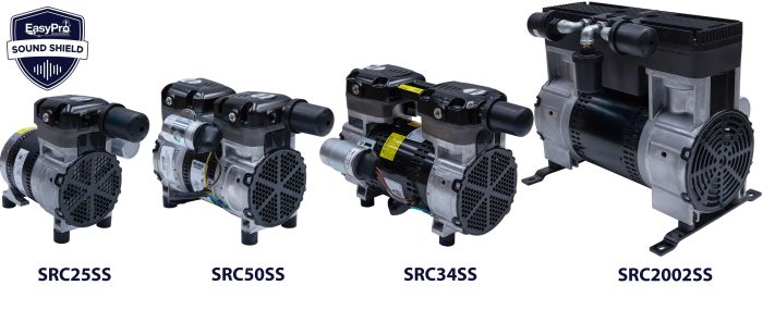 SRC252SS – Stratus™ SRC 1/4hp Compressor with Sound Shield™ – 230v